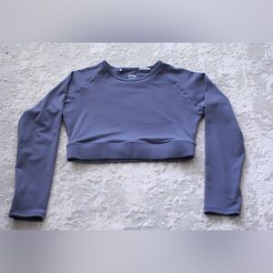 Long Sleeve Athletic Crop Top